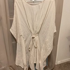 *Forever 21* Poncho Top w/ tie - Size Medium